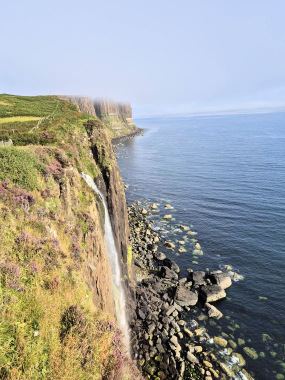 Kilt Rock, Skye Kilt Rock and the spectacular Mealt Falls.